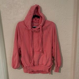 Women's Pink Hoodie Sweater